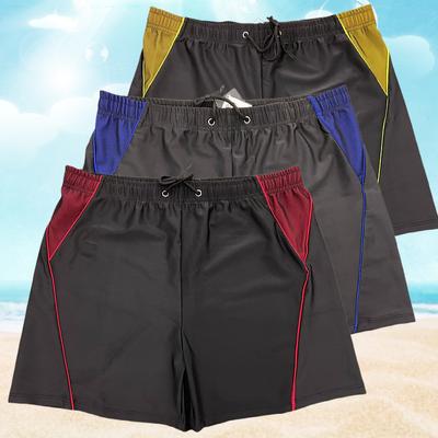 Costume de baie pentru bărbați, grăsimi și mari, largi și confortabile, cu colț plat, pentru plajă Hot Spring
