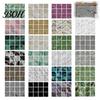 Protective Surface Cover for Old Walls 12PCS Imitation Marble Pattern Wall Stickers, Self-Adhesive Waterproof EVA Realistic Stone Texture Stickers