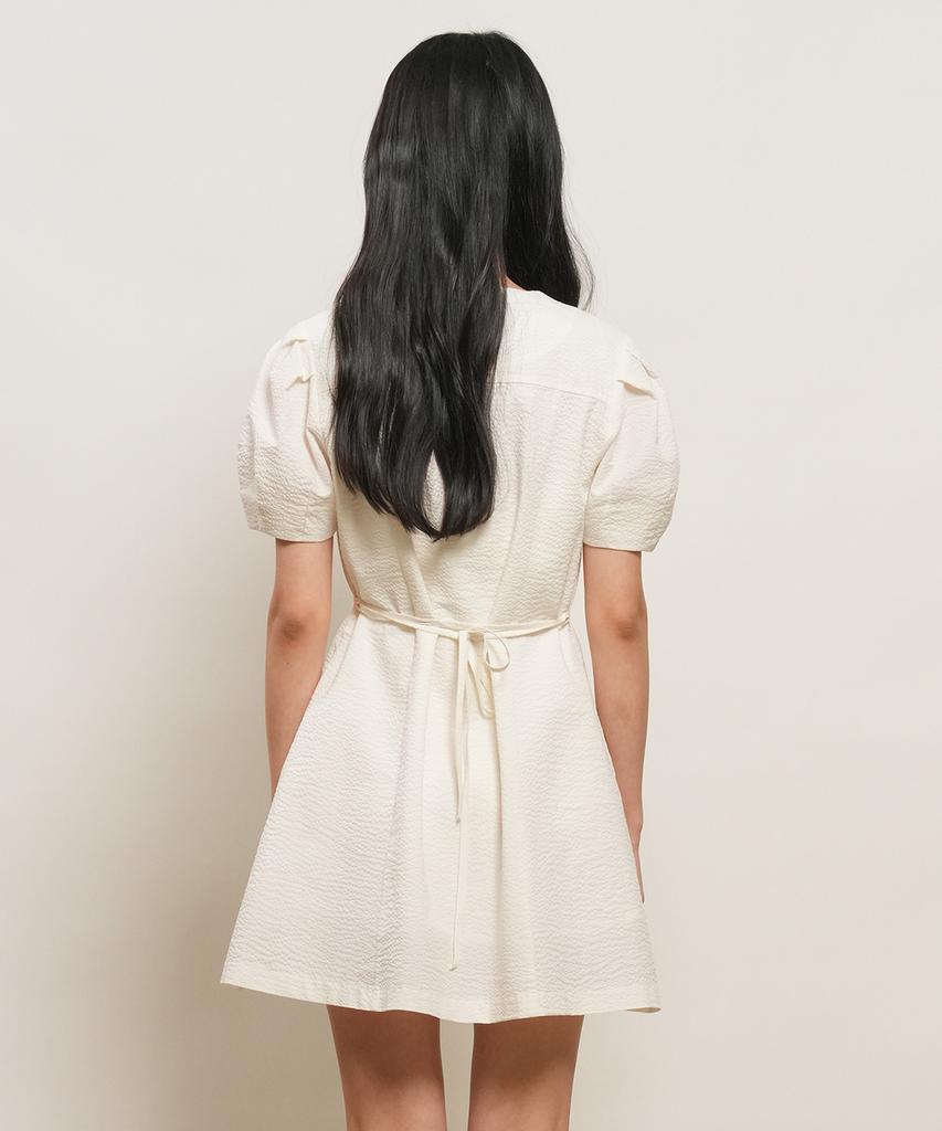 General Idea Voluminous Mini Dress [Ivory] / Gf2Lop511