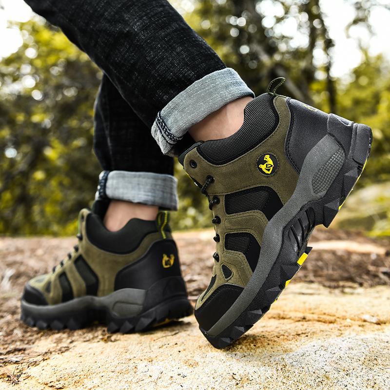 39-48 Uomo Taglie Forti Scarpe alla Moda High Top per Escursionismo e Alpinismo all'Aperto con Imbottitura in Cotone Peluche Scarponi da Neve