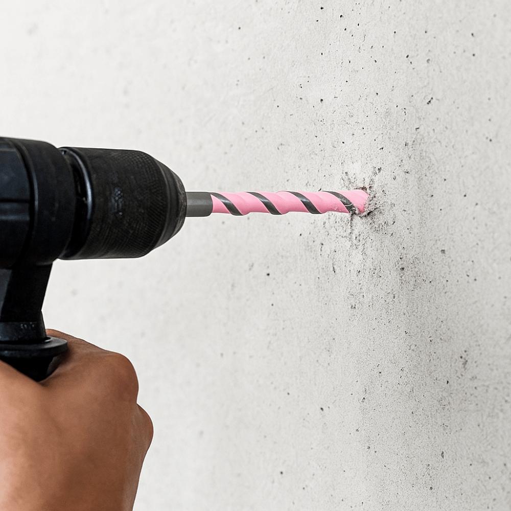 Hard Zinc Zinc Alloy SDS Plus Drill Bit Hex Shank Multi-function Drill Bit  Ceramic Tile