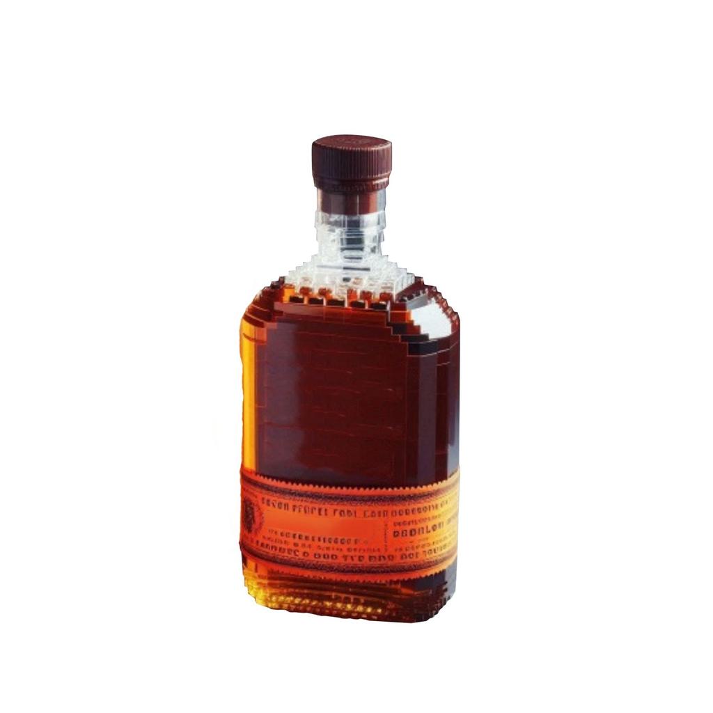 Simulated Wine Bottle Assembly Building Block Model, Creative Building , Boys' And Girls' Toys