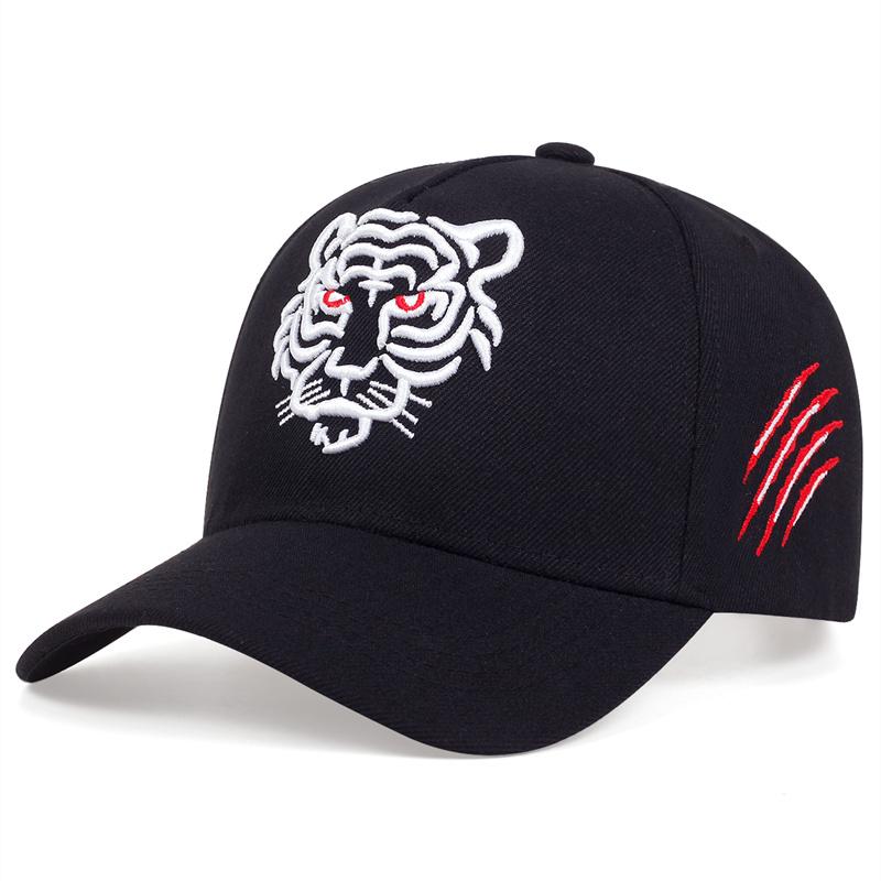 Tiger Embroidery Baseball Cap Men Women Hip Hop Trucker Caps Unisex Snapback Hat