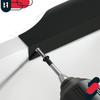 Modern Edge Furniture Handle Aluminum Matte Black 128/148 Mm