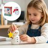 DIY Snowman Kit for Kids Build A Snowman Christmas Crafts Supplies Winter Play Toys for Xmas Stocking Stuffers