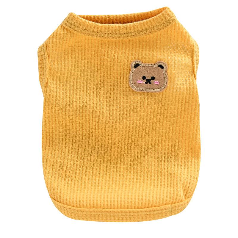 Pet clothing cat dog clothing small dog spring and summer thin vest breathable
