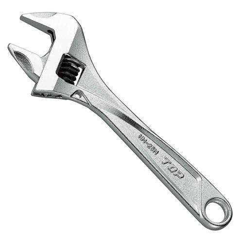 

TOP Industrial (TOP) Zero-Backlash Monkey Wrench, Work Wide, 0-25mm Opening, Zero-Backlash Worm, HM-25M, Tsubame-Sanjo, Made in Japan