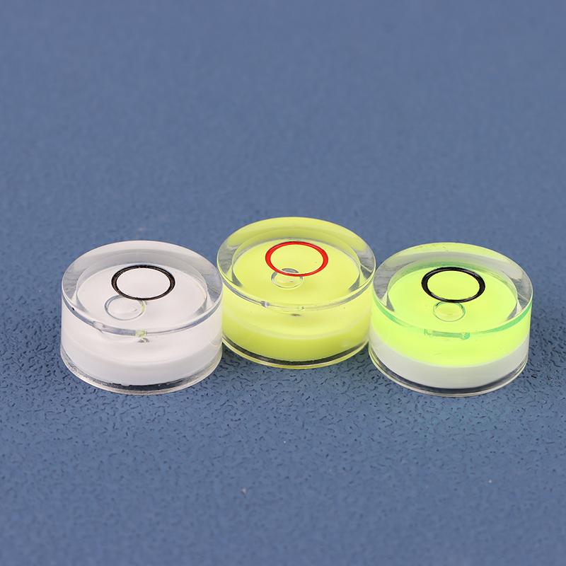 5Pcs Mini Round Accuracy Bubble Level Bullseye Instrument Horizontal Precision Bubble Level Measuring Tool