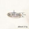Tide Brand Ring Women, Creative Movable Bead Jewelry, Niche Design Personalized Ring