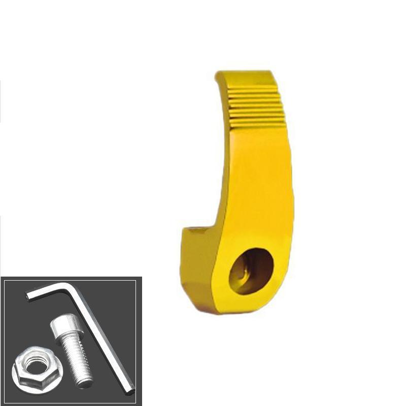 Universal Motorcycle Hook Aluminium Alloy Helmet Hook Single Hole Hook For Dirt Bike Electric Scooter Motorcycle