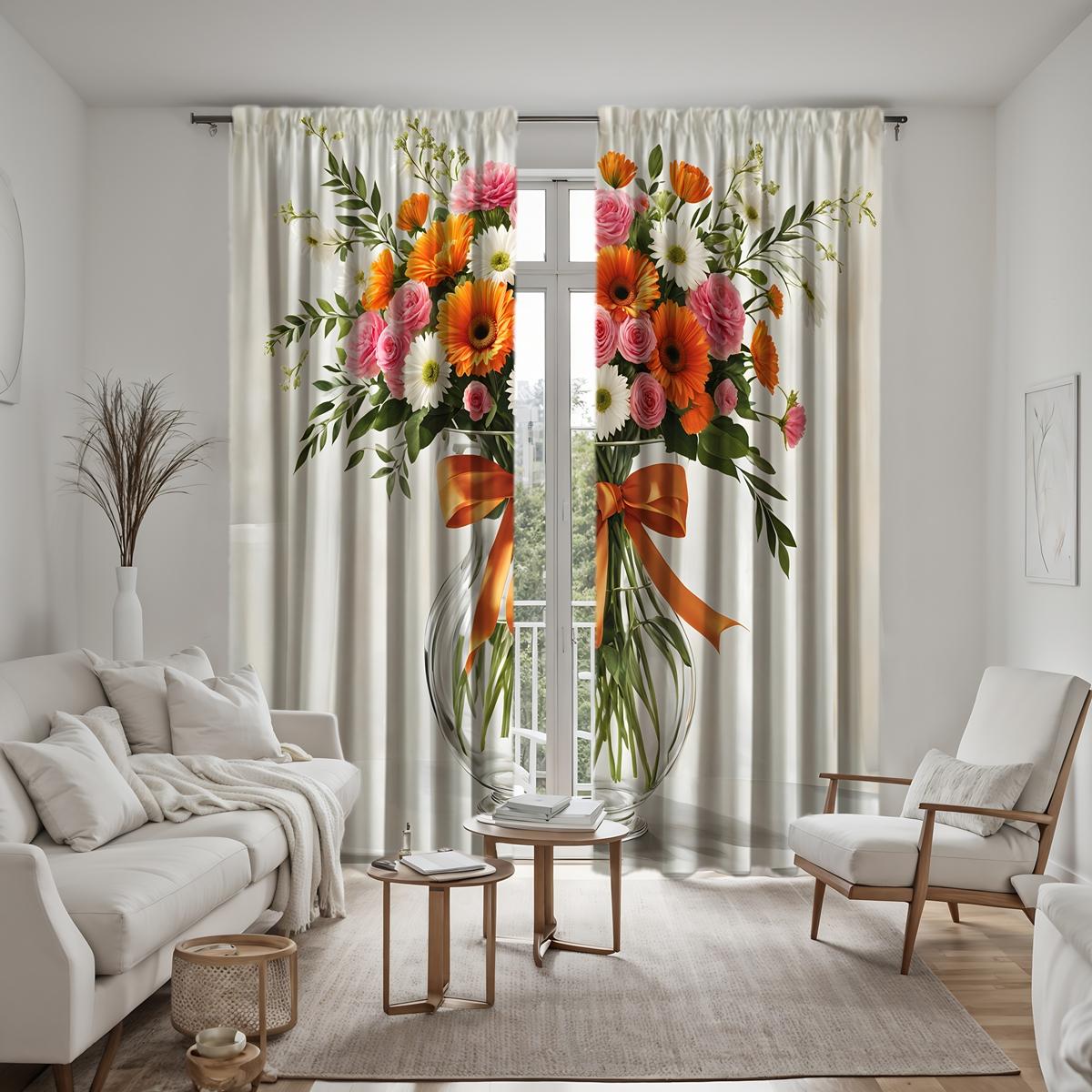 

2 шт. HD Рождественский городок Коттедж Куча Снеговик Декоративная занавеска Белый галстук цифровая печать занавеска Домашнее украшение стиль Decora W52H63inchW132H160cm