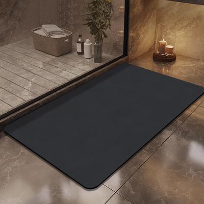 Alfombrilla de Diatomita Absorbente de Agua Alfombrilla de Cocina Alfombrilla de Baño Antideslizante Alfombrilla para Pies Puerta Puerta Alfombrilla de Baño de Secado Rápido Absorbente de Agua