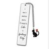 Elegant Stainless Steel Leaf Bookmark - Ideal Graduation, Teacher's Day, or Thanksgiving Gift