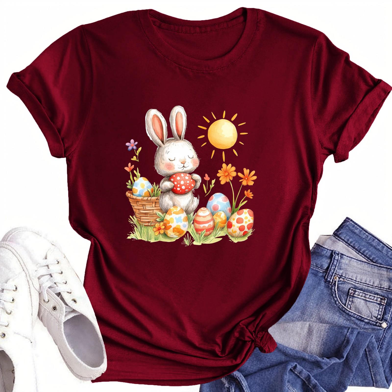 

Футболки с короткими рукавами для женщин, модные топы, легкие и мягкие повседневные летние наряды, одежда S винный