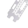 Shield Full Half Height Backplate For Msi Geforce Gtx 1050 2Gt Lp Graphics Card Baffle Strip Bezel Blank
