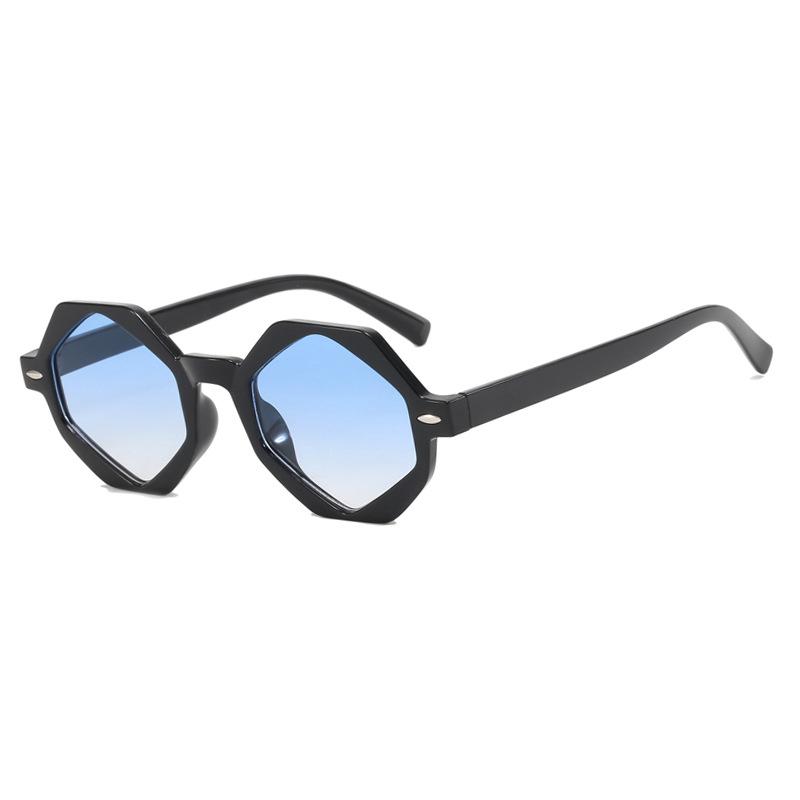 

Women s Glasses Sun Protection UV Protection Fashion Personality Retro Hip Hop Party Street Shooting Concave Shape Catwalk Polygonal Sunglasses