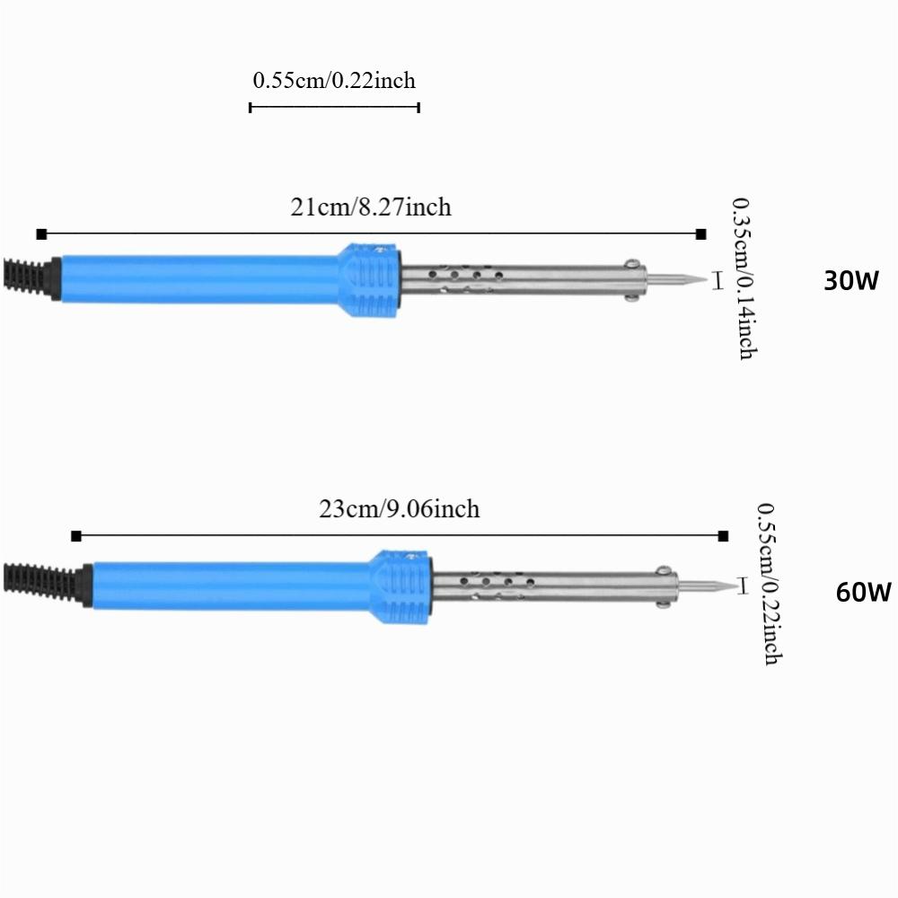 Quick Heating Electric Soldering Iron Kit Plastic Handle Welding Tools Desktop Equipment