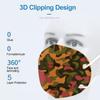 50PC Children Printed 5-Layer Mask Dust-Proof Windproof Mist Pollution  Filter