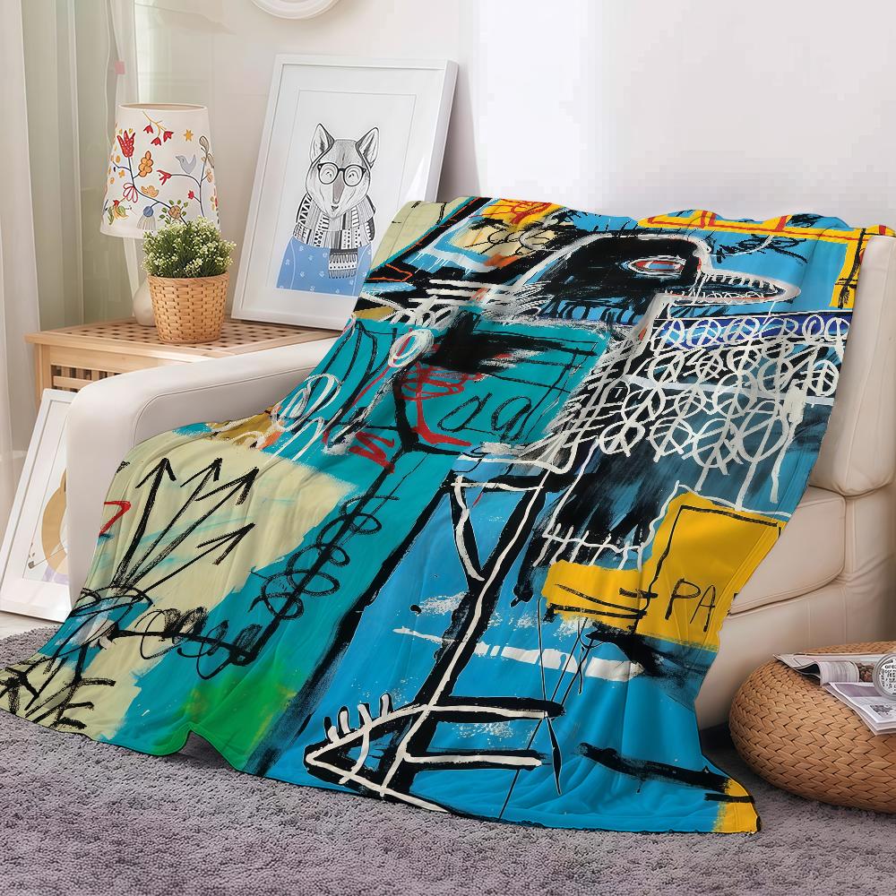 

Band The S-Strokes Blanket Warm And Soft Suitable For Bedroom Living Room Sofa Bed Office Travel Camping 30x40in