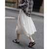 Demana Glazed Snow Lyocell Midi Skirt