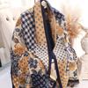 New High end Imitation Cashmere Scarf for Women in Winter A Shawl for Elders and Mother in Law  and A Skin Friendly Warm Scarf
