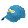 Snake Embroidered Washed Cotton Baseball Cap Classic Fit Unisex Outdoor Hat With Vintage Design And Comfortable Adjustable Back