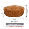 Dustproof PP Woven Storage Basket with Lid