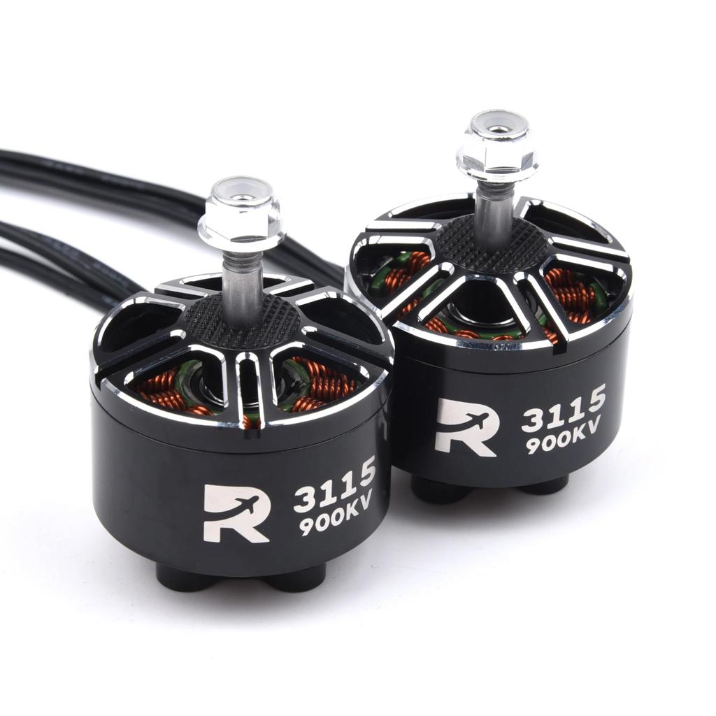 Zmart 4 Pezzi 3115 900KV Motori Brushless per Multirotore RC da 9-10 Pollici Classe X FPV Cinelifter Taurus X8Pro Protek60 Kit Fotocamera FPV (Pezzi di ricambio)
