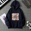 American hooded sweater women's autumn and winter Korean version fashion oversize loose coat women's clothing