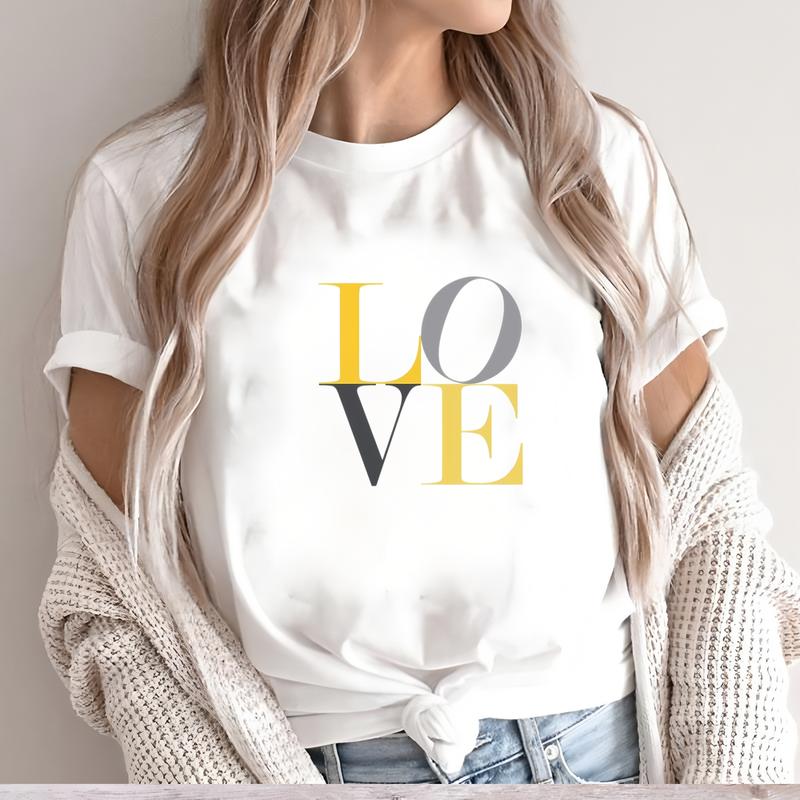 

Женская футболка с коротким рукавом, милая и модная, идеально подходит для повседневной носки летом. 5XL