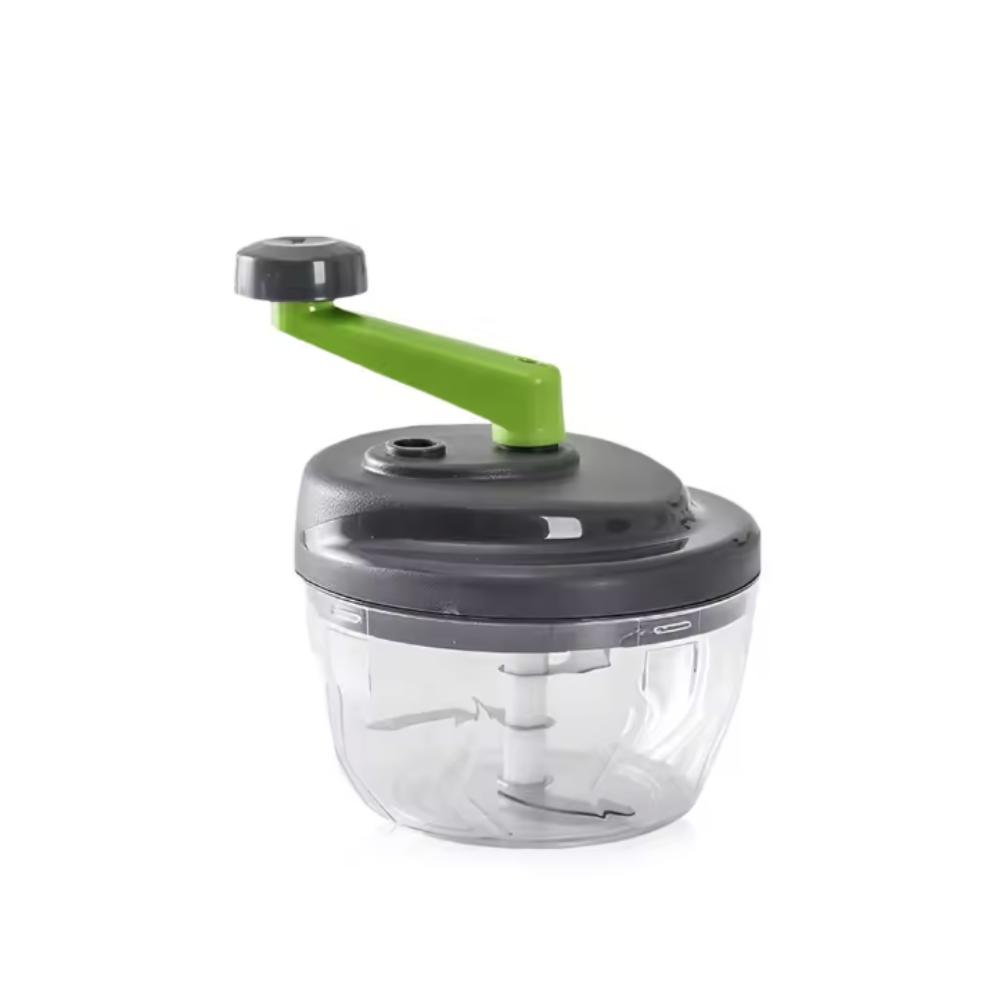 

Labor-saving Handcrank Meat Mincer Efficient Onion Cutter Manual Vegetable Chopper Cooking 500 ML