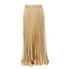 Solid Color Elastic Waist Bag Hip Skirt Pure Color Elastic Waist