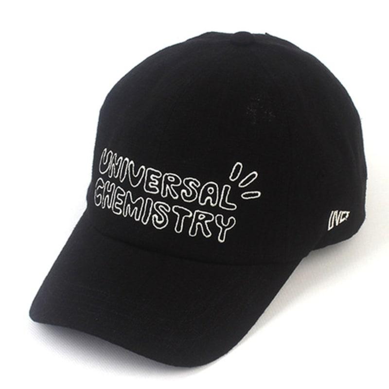 Universal chemistry Kitch Linen Black Ballcap