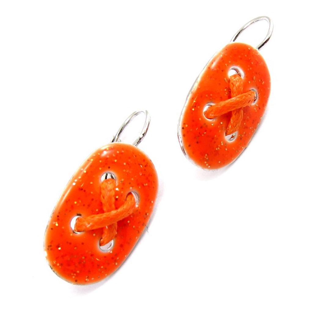 NOA [K1440] - Orange 'Buttons' Designer Sleepers