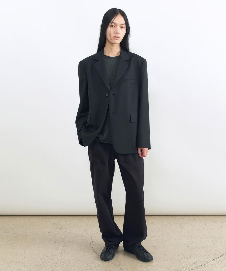 INSILENCE Military Cotton Pants Black