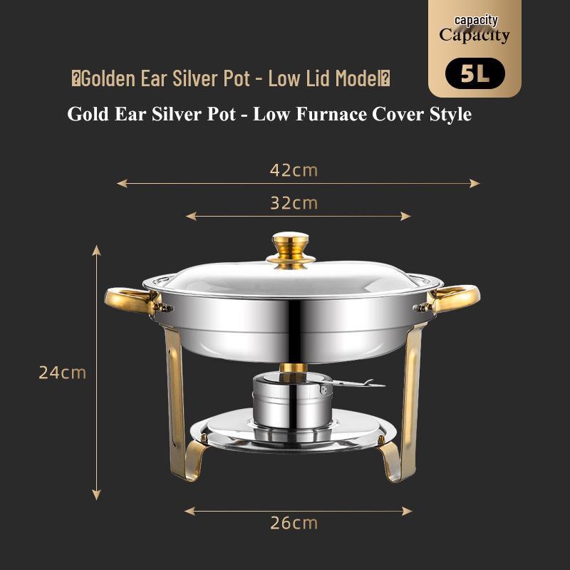 Durable High-Temperature Resistant Stainless Steel Chafer Dish Warmer - Insulated, Hot Selling, High Quality