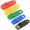 10PCS Outdoor Tarpaulin Clips Camping Tents Awning Wind Rope Clamp Equipment Plastic Clip Buckle Fixed Jaw Grip Hook Accesorios