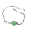 Elegant Geometric Zircon Chalcedony Bracelet: Fashionable, Versatile, High-End Hand Jewelry