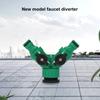 Efficient Water Divider Garden Hose Splitter Garden Tap Y-Type Watering Connector Distributor for Outdoor Faucet