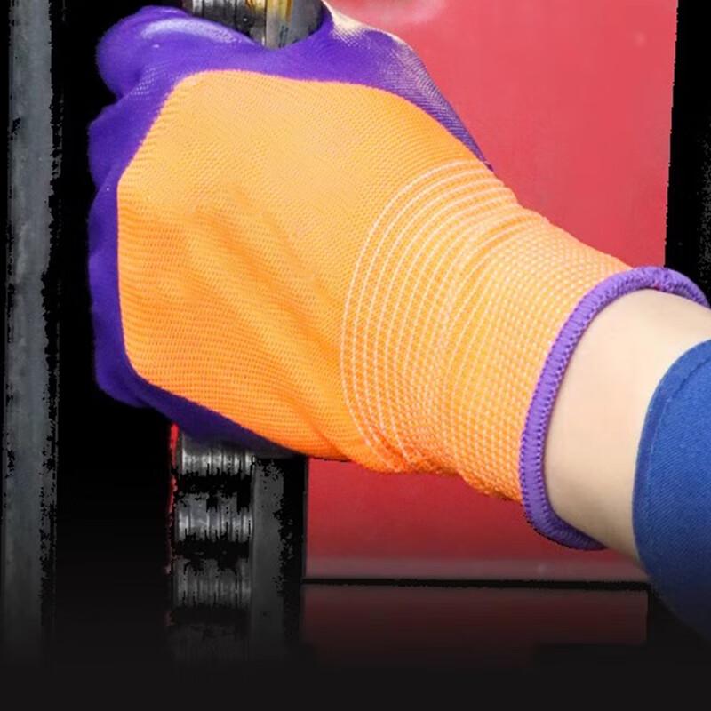 Nitrile Dipped Wear-Resistant Work Gloves