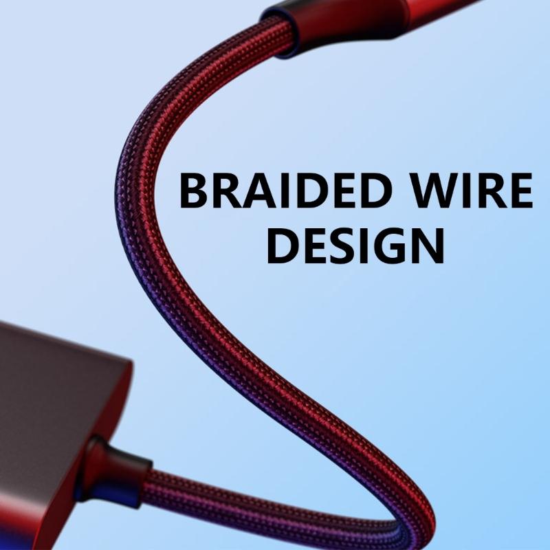 USB to 3.5mm Jacks Sound Adapter External Stereo Sound Card for /PC/Laptop Microphones USB to Headphone Adapter