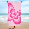 Abstract 3D Geruit Mooie Strandlaken Zandloos Badlaken Zomer Badjassen toalla tumbona voor Man Vrouw