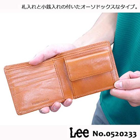 Lee Bifold 0520233 Herren Geldbörse, Braun,
