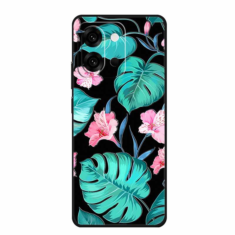 3D Emboss Case For OnePlus 13T 2025 Phone Case 13 T Coque Flowers Silicone Soft Back Cover For OnePlus 13s 2025 Case 13 s Funda