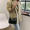 Urban Chic Minimalist Shoulder Bag For Women 2023 New Trend Pu Leather Small Box Purse