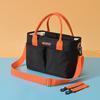 Mode Nylon Tragetasche Damen Schultertaschen Reißverschluss Mama Umhängetaschen Groß Weiß Einkaufstaschen Geldbörsen