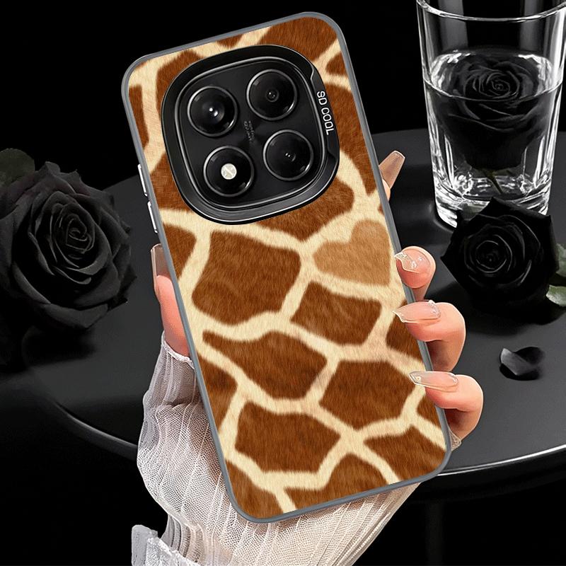 Giraffe Animal Pattern Shockproof Phone Case for Xiaomi Redmi Note 15 14 13 12 Pro Plus 11 11S 11T 5G Cover Anti Fall Fundas
