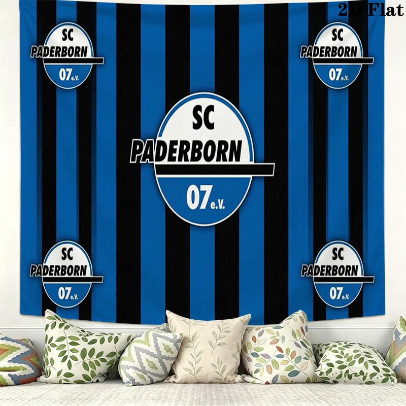 SC Paderborn 07 Wall Tapestry Aesthetic Wall Hanging Printed Fabric Blanket Decorative Tapestries for Bedroom Living Room Home Decor