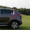 For KIA Sportage 2011-2016 Door Belt Chrome C Pillar Cover GARNISH ASSY-RR DR 832703W010 832803W010 83270-3W010 83280-3W010