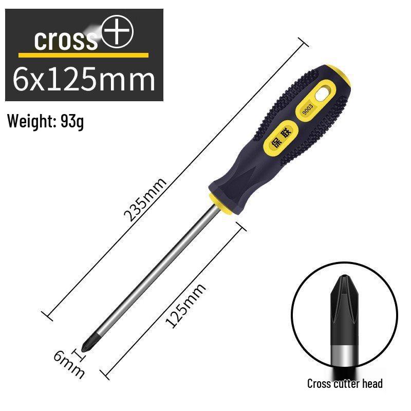 Industrial Grade Magnetic Phillips and Slotted Screwdriver Set - Super Hard, Compact Collection
